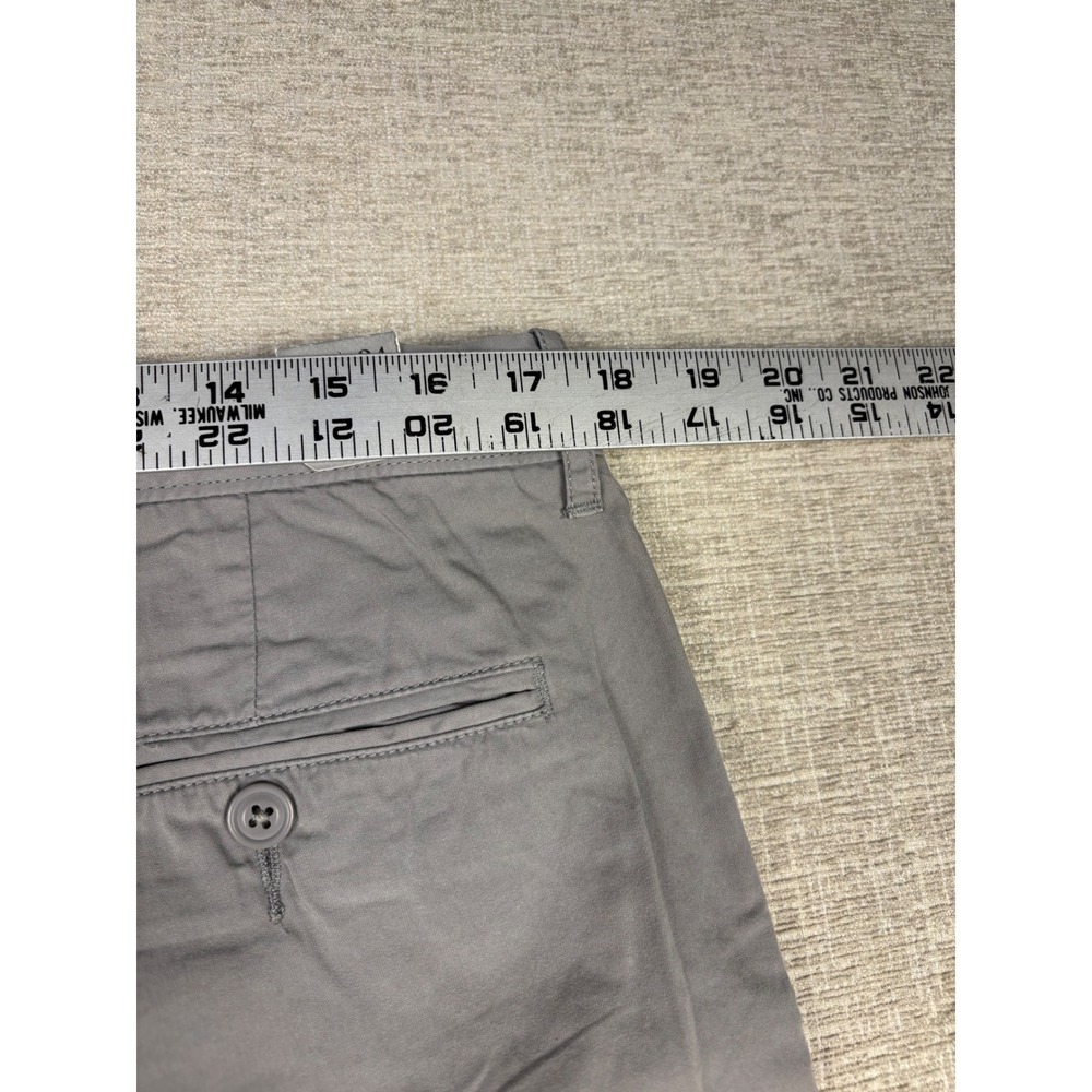 J.Crew 770 Straight Fit Chino Pants Mens 34x34 Grey Stretch Cotton Trousers - Picture 6 of 8